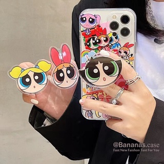 การ์ตูนน่ารัก Powerpuff Girls ที่วางโทรศัพท์มือถือ ขี้เกียจ ที่วางกล้องส่องทางไกล ขี้เกียจ เครื่องมือที่มีประโยชน์ ที่วางโทรศัพท์มือถือ อุปกรณ์เสริม