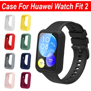 ภาพหน้าปกสินค้าเคสซิลิโคน อุปกรณ์เสริม สําหรับ Huawei Watch Fit 2 ที่เกี่ยวข้อง