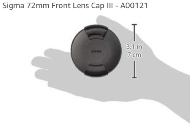 ฝาเลนส์-sigma-cap-ฝาปิดหน้าเลนส์ขนาด-67mm-72mm-77mm-86mm-แท้-ฝาปิดเลนส์-sigma