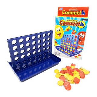 ⭐ลดเหลือ 37฿ ใส่โค๊ด 8QWSTNRT⭐BO084-1 Connect Four 4inline bingo กมส์ หยอดเหรียญ บิงโก เกมส์บอร์ด เสริมพัฒนาการ และ IQ E