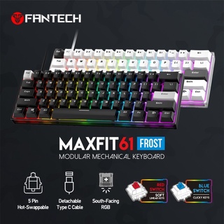 Fantech MAXFIT61 คีย์บอร์ดเกมมิ่ง มีสาย RGB