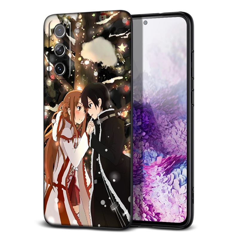 เคสโทรศัพท์มือถือ-tpu-นิ่ม-แบบบาง-พิมพ์ลาย-sword-art-online-t1-สําหรับ-samsung-galaxy-a9-a8-a7-a6-a8-a6-plus-2018-quantum-2-m20-m30