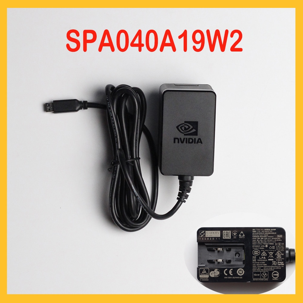 Spa040a19w2 อะแดปเตอร์ Nvidia Shield TV Pro Media Server อะแดปเตอร์ AC ...