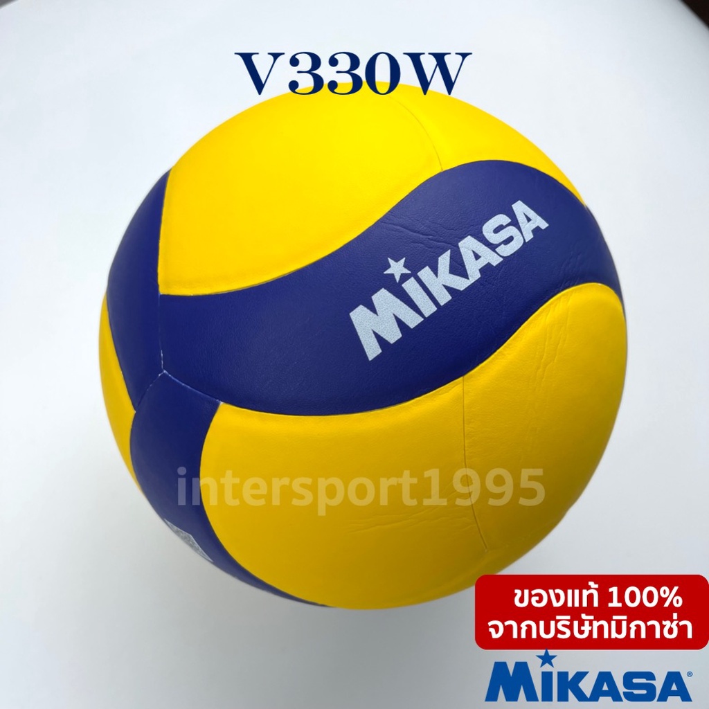 ภาพหน้าปกสินค้า(ของแท้ 100%) ลูกวอลเล่ย์บอล MIKASA รุ่น V330W จากร้าน intersport1995 บน Shopee