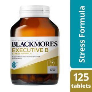 ภาพหน้าปกสินค้า[พร้อมส่ง] Blackmores Executive B Stress 125 Tablets ที่เกี่ยวข้อง