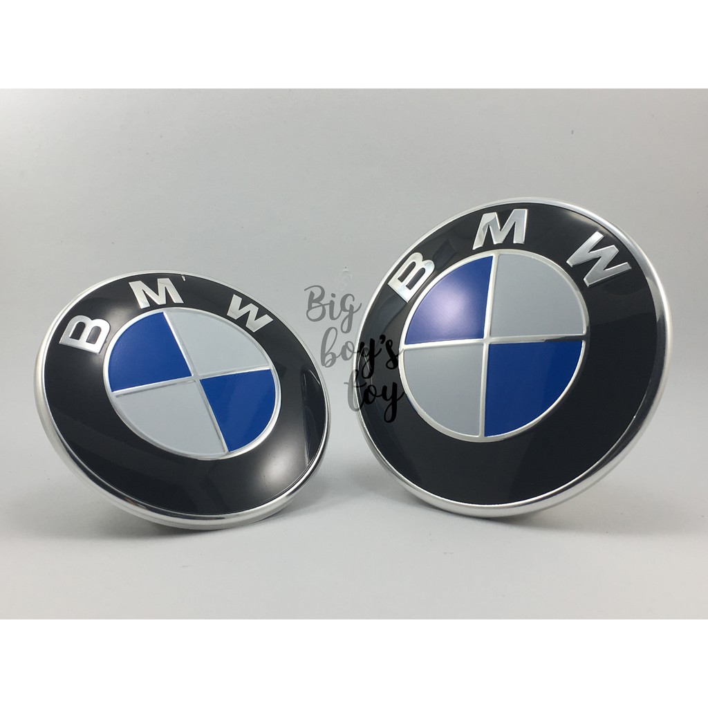 ราคาและรีวิวตราฝากระโปรง หน้า/หลัง BMW ลายเดิมๆ น้ำเงิน ขาว ดำ