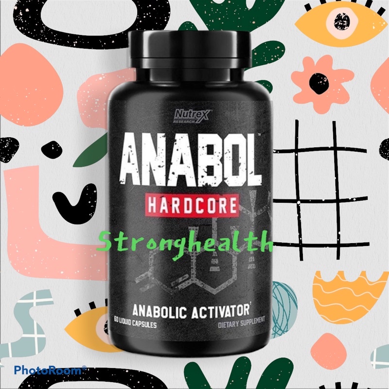 ภาพหน้าปกสินค้าNutrex Anabol Hardcore 60 capsules ช่วยเพิ่มมวลกล้ามเนื้อ และความแข็งแแกร่งของกล้ามเนื้อ ใช้ให้กล้ามเนื้อใหญ่ขึ้นสวยงาม จากร้าน stronghealth บน Shopee