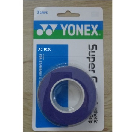 Yonex AC102C uper Grip กริปพันด้าม ที่พันด้ามไม้แบด (1 ชิ้นพันได้ 3 ...