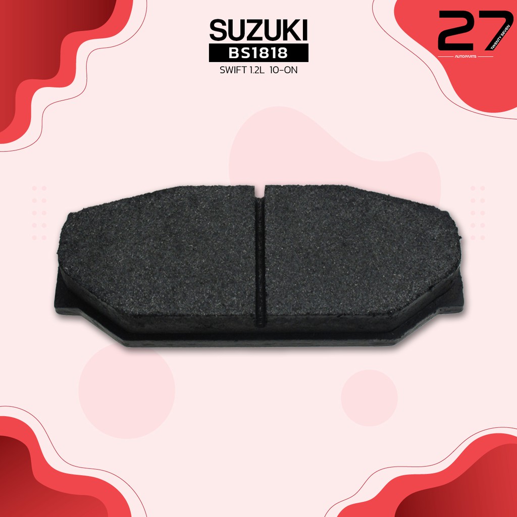ผ้าเบรคหน้า-suzuki-swift-1-2-eco-amp-1-5-gl-ga-10-17-ciaz-1-2-15-on-รหัส-bs1818-top-performance-japan