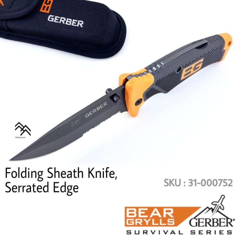 มีด-gerber-bear-grylls-ของแท้-รุ่น-folding-sheat-มีดเข้าป่าที่ถูกออกแบบโดยbear-grylls-ราคาโละ-ไม่ผลิดแล้ว-หมดแล้วหมดเลย