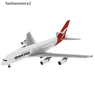 [fashionstore2] โมเดลกระดาษแข็ง Airbus A380 3D 1:300 ของเล่นสําหรับเด็ก