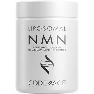 สินค้า Codeage Liposomal NMN 90 capsules + Resveratrol Quercetin ชะลอวัยเซลล์ ต้านชรา เพิ่ม NAD+ Nicotinamide Mononucleotide