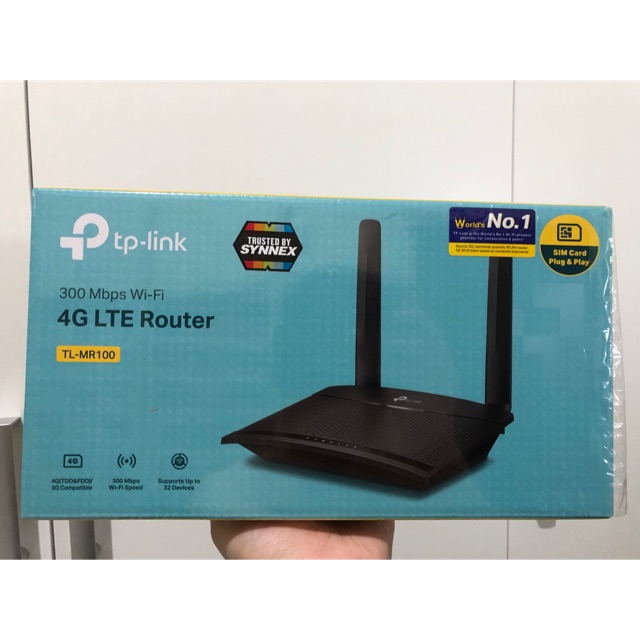 4G LTE Router Tp-link MR100 มือสอง | Shopee Thailand