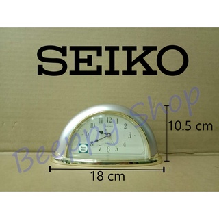 นาฬิกาตั้งโต๊ะ นาฬิกฟาปลุก นาฬิกาประดับห้อง ยี่ห้อ SEIKO รุ่น QXE211AT ของแท้