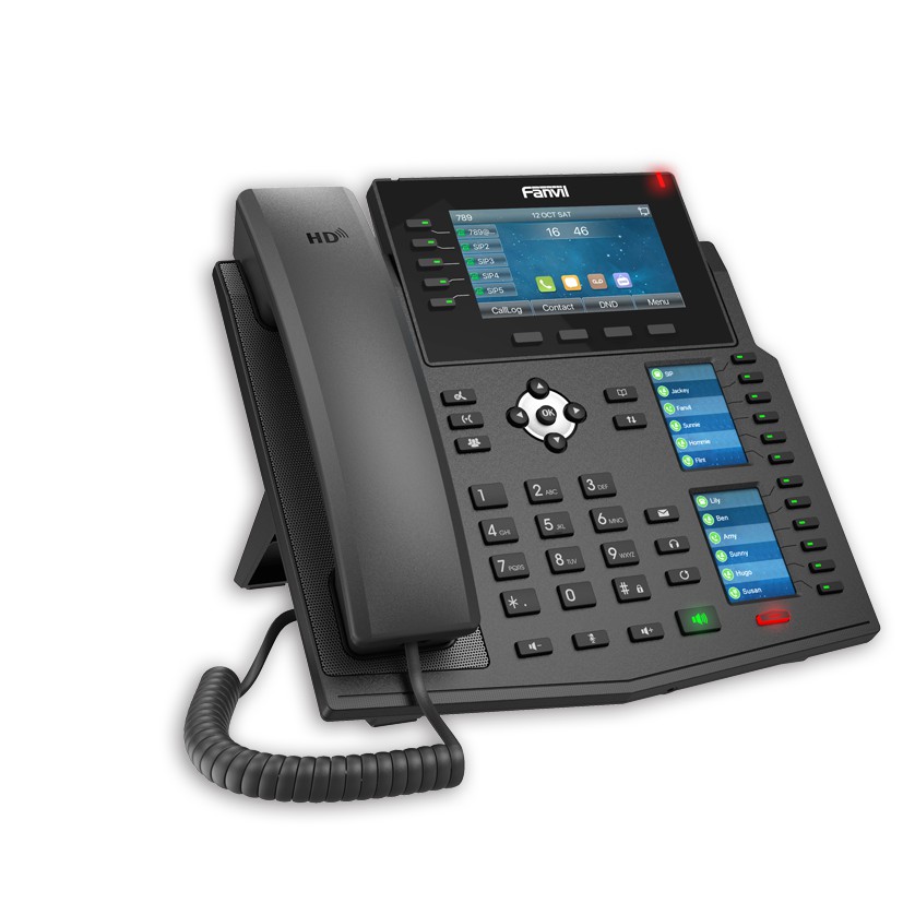 fanvil-x6u-enterprise-ip-phone-poe-20-sip-5-lines-โทรศัพท์ไอพี