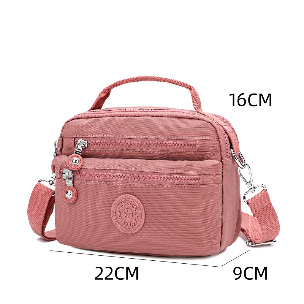 mindesa-พร้อมส่ง-กระเป๋าสะพายข้าง-กระเป๋าหิ้ว-กระเป๋าสะพายไหล่-กระเป๋าแฟชั่น-กระเป๋ากันน้ำ-รุ่น-8642
