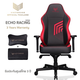 𝗩𝗜𝗖𝗧𝗢𝗥𝗔𝗚𝗘 รุ่น COMFORT RACING SERIES - RED เก้าอี้เกมมิ่ง เก้าอี้เกมเมอร์ พรีเมียม PREMIUM GAMING CHAIRS