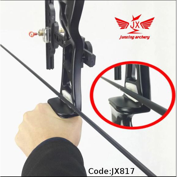 ภาพหน้าปกสินค้า5x (ที่วางลูกธนู) ธนู Plastic Archery Arrow Rest RH for Recurve Bow Junxing Code:JX817 Color: TRANSPARENT จากร้าน baitong_hood บน Shopee