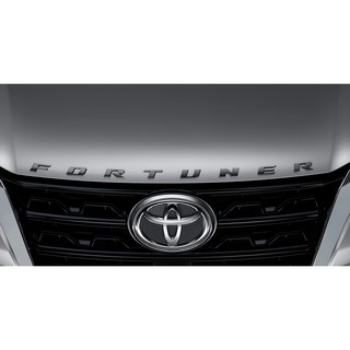 [โปร PAYDAY 22-27 ต.ค. 66] ของแท้ Toyota โลโก้ Fortuner Hood Emblem มีให้เลือก 2 สี ดำเงา และ โครเมี่ยม