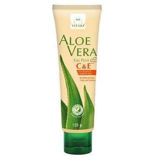 Vitara Aloe Vera Gel Plus C&amp;E 30 g./120g. สูตรผสมวิตามิน C และ E