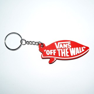 พวงกุญแจยาง vans off the wall แวน