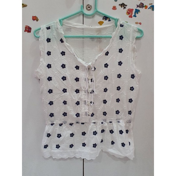 เสื้อผ้าฝ้าย-ลายปัก-เอวจั้ม