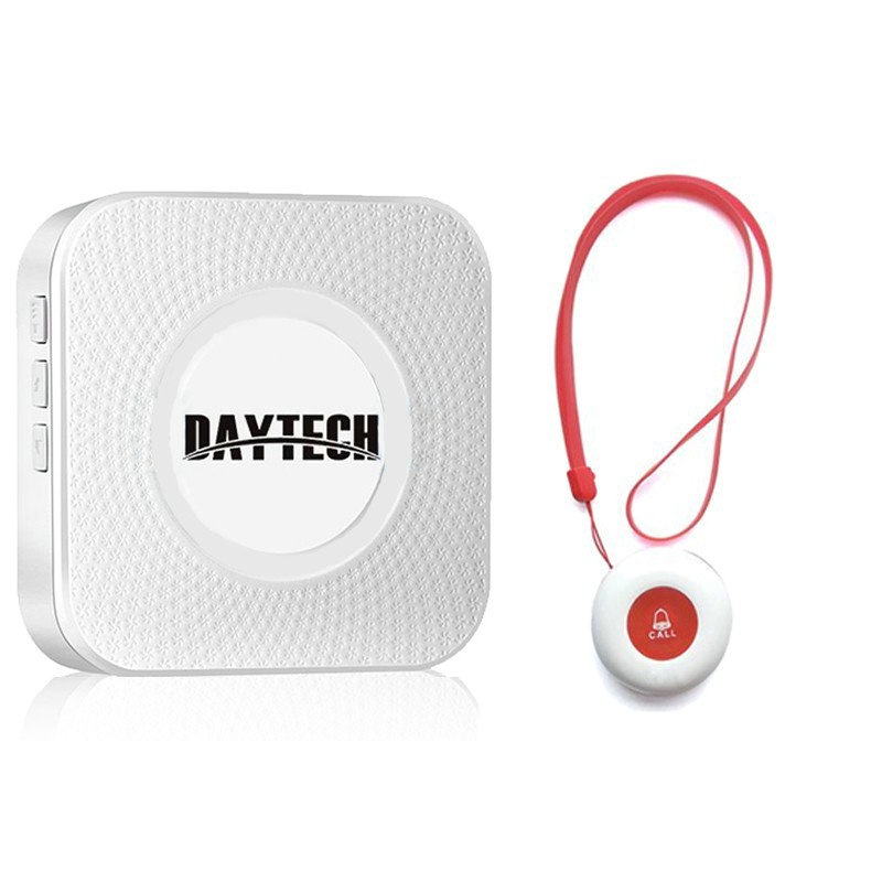 DAYTECH กริ่งฉุกเฉิน ปุ่มโทรฉุกเฉิน กริ่งขอความช่วยเหลือ เครื่องส่ง ...