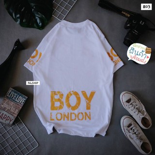 ภาพขนาดย่อของภาพหน้าปกสินค้าBOY LONDON  เสื้อยืด-บอยลอนดอน Cotton100% (Boy 03-06) จากร้าน rg.shop.01 บน Shopee ภาพที่ 5