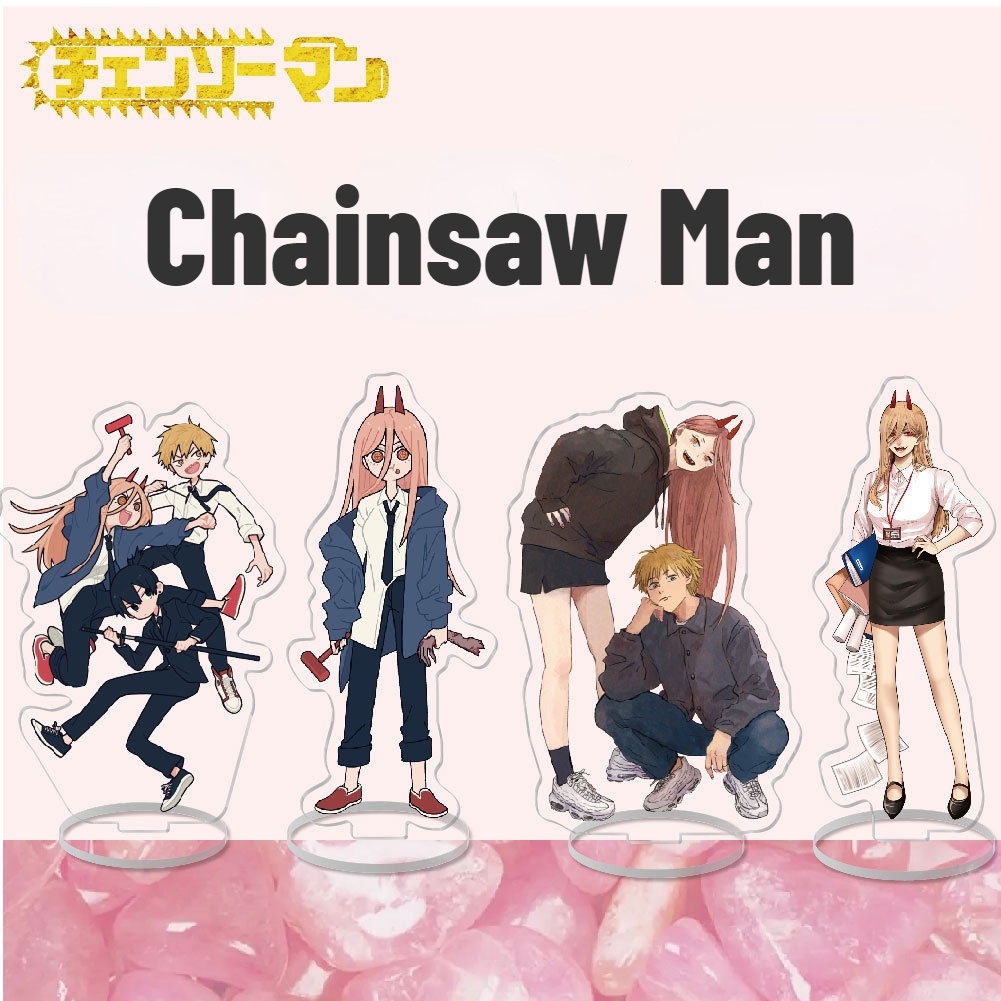 chainsaw-man-2-สแตนดี้อะคริลิค-รูปการ์ตูนอนิเมะ-สําหรับตกแต่งห้อง-ตั้งโต๊ะ-ของสะสม