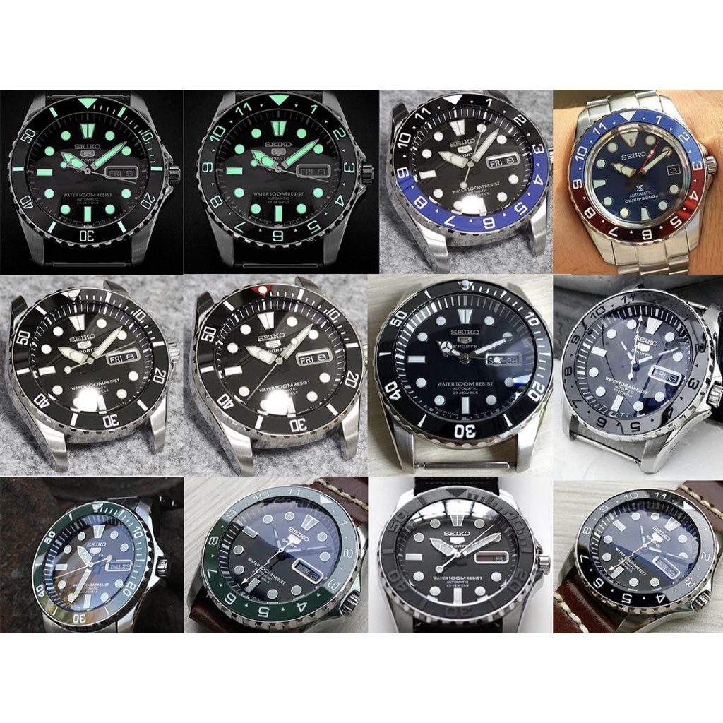 ราคาและรีวิวขอบ เซรามิค Ceramic Insert for SNZF17 Seiko Submariner