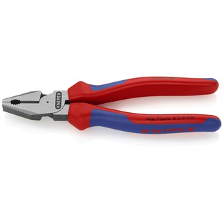 KNIPEX High Leverage Combination Pliers - 180 mm คีมอเนกประสงค์แบบแรงงัดสูง 180 มม. รุ่น 0202180