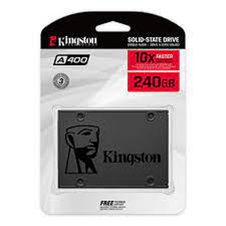 SSD 240 GB  (เอสเอสดี) Kingston A400 ( SA400S37/240G ) สินค้ารับประกัน 3 ปี*ออกใบกำกับภาษีได้