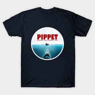 เสื้อยืดผ้าฝ้ายพิมพ์ลายขายดี เสื้อยืด พิมพ์ลาย Jaws Pippet สําหรับผู้ชาย และผู้หญิง