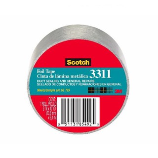 ภาพขนาดย่อของสินค้าScotch Foil Tape 2 Inch X10 Yds