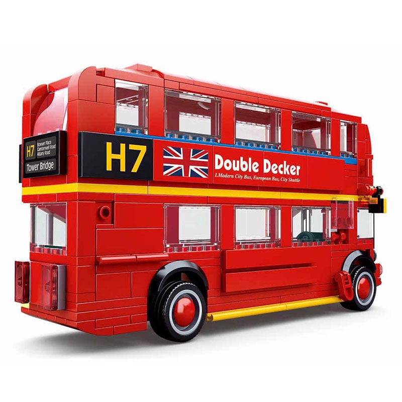 sluban-0708-london-bus-school-bus-city-racing-car-series-minifigures-bricks-toys-for-children-compatible-ingly