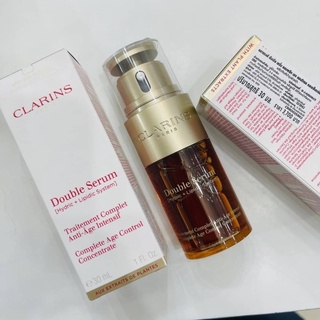 Clarins Double Serum Complete Age Control Concentrate 30mแท้ สคบ✅💯