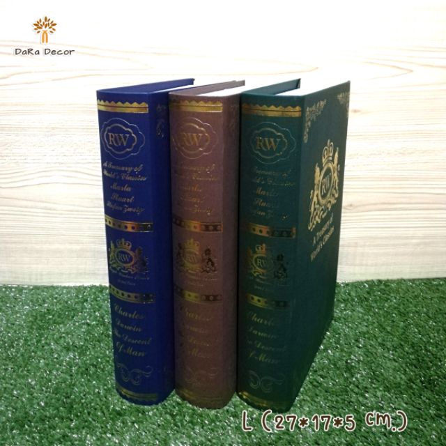 classic-l-หนังสือปลอม-หนังสือคลาสสิค-หนังสือแต่งบ้าน-หนังสือโชว์-พร๊อพถ่ายรูป-หนังสือปลอมตกแต่งบ้าน-book