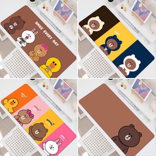  แผ่นรองเมาส์ แผ่นรองเม้าส์ Mouse Pad ขนาดใหญ่ ขนาดเล็ก หนัง PU ลายน่ารัก เกาหลี ลายการ์ตูน