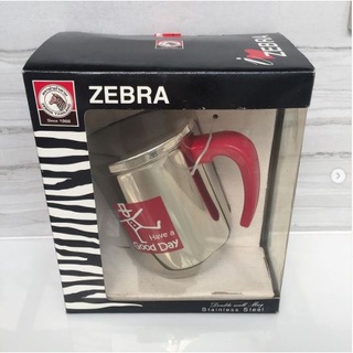 แก้ว สแตนเลส แบรนด์ Zebra ของแท้ ทำจาก Stainless steel เก็บความเย็น ดีไซน์สวย ของใหม่ มือ 1 ยังอยู่ในกล่อง แก้วสแตนเลส