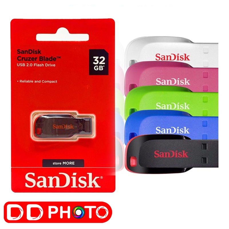 flash-drive-sandisk-อุปกรณ์จัดเก็บข้อมูลภายนอก-แฟลชไดร์ฟ-ความจุ-32gb