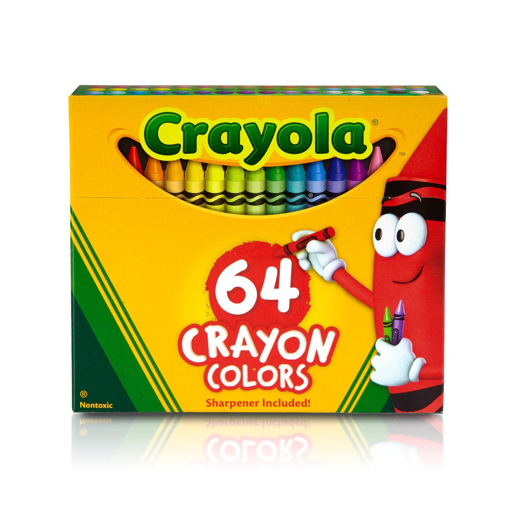 ภาพหน้าปกสินค้าCrayola สีเทียนไร้สารพิษ 64แท่ง จากร้าน cyberdict_technology บน Shopee