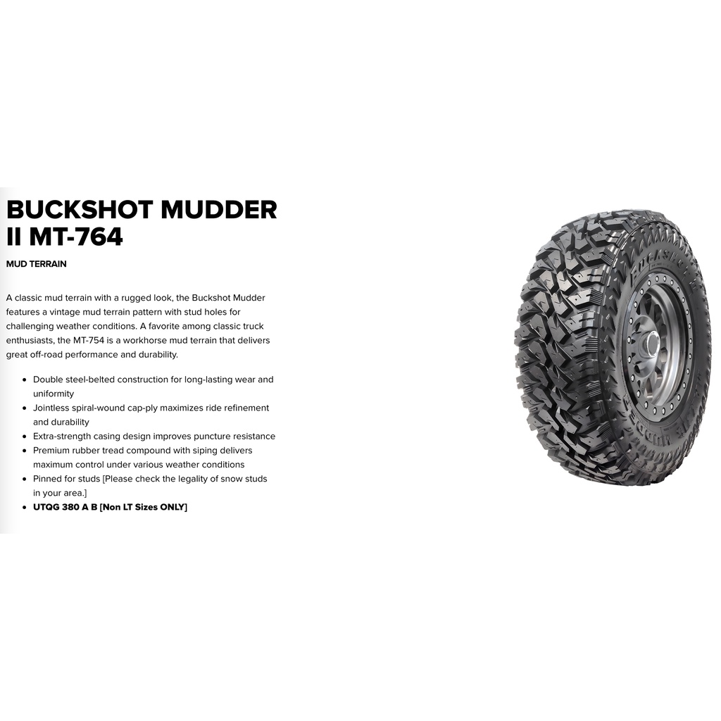 maxxis-265-75-r16-mt764-bighorn-m-t-แม็กซีส-ยางปี-2023-ทุกสภาพถนน-ทางโคลน-หินขรุขระ-คุมทิศทางดีเยี่ยม-ราคาพิเศษ