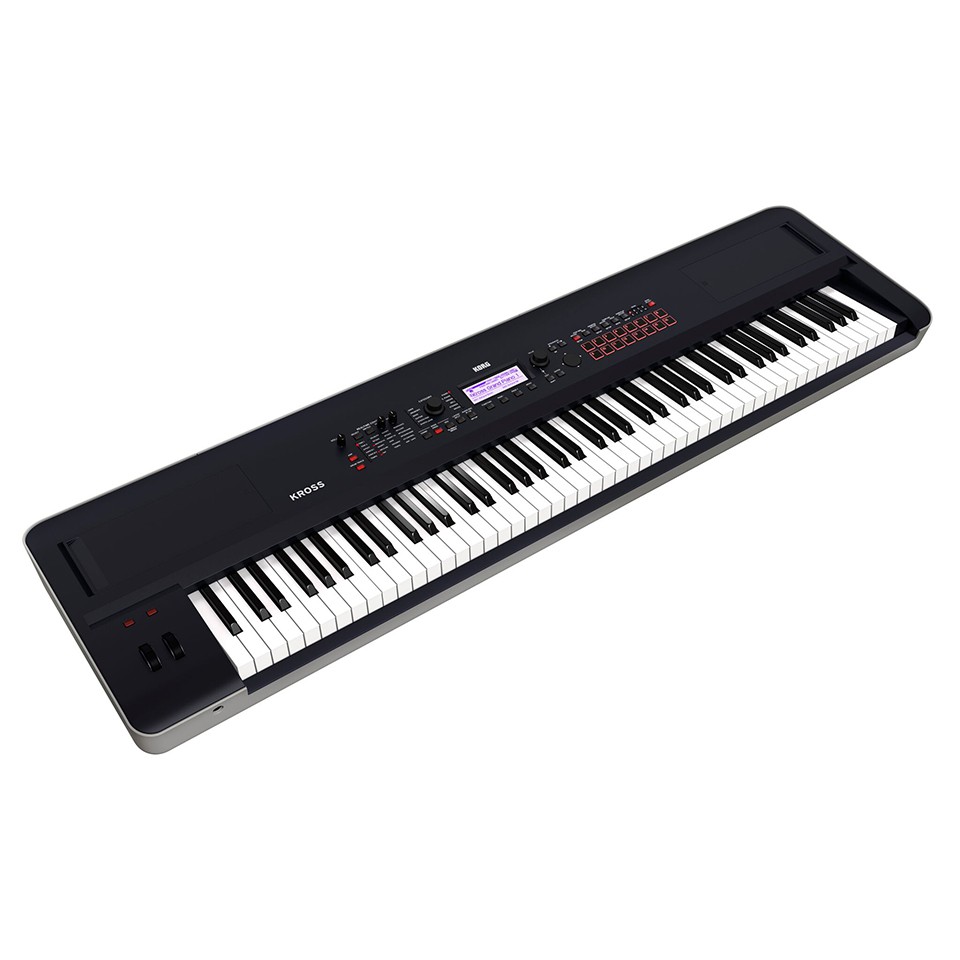 korg-kross-2-88-key-คีย์บอร์ด-hammer-action-kross2-korg-kross-2-88-key-matte-black-limited-edition