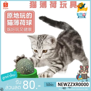 สินค้า Thai.th กัญชาแมว แคทนิปบอล ติดกำแพง ไม่กลิ้งหาย catnip ball XJ55