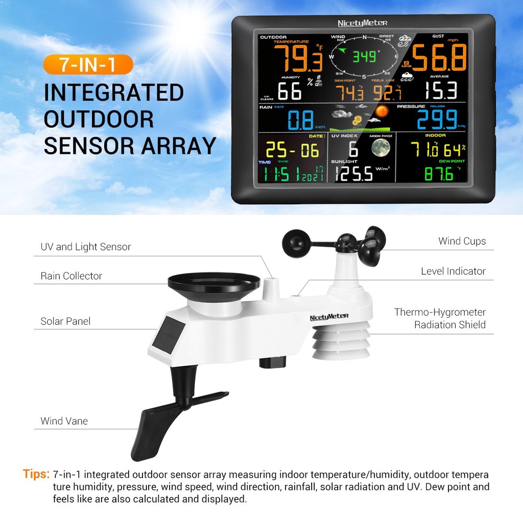 nicetymeter-เกจวัดสภาพอากาศ-อินเตอร์เน็ตไร้สาย-wifi-0832-0310-พร้อมเซนเซอร์วัดฝน-สําหรับกลางแจ้ง