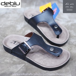 รองเท้าแตะเพื่อสุขภาพ ผู้ชาย Deblu รุ่นM4500 สีดำ ไซส์ 39-44