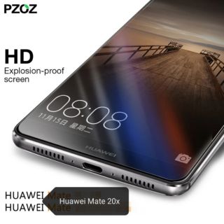 ฟิล์มกระจก Pzoz (พีซอส) Huawei mate 20x