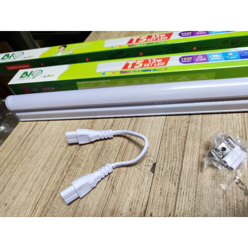 หลอดนีออน หลอดไฟLED หลอดไฟแอลอีดี หลอดT5 LED SET BIO ENERGYS ขนาด 12W ...