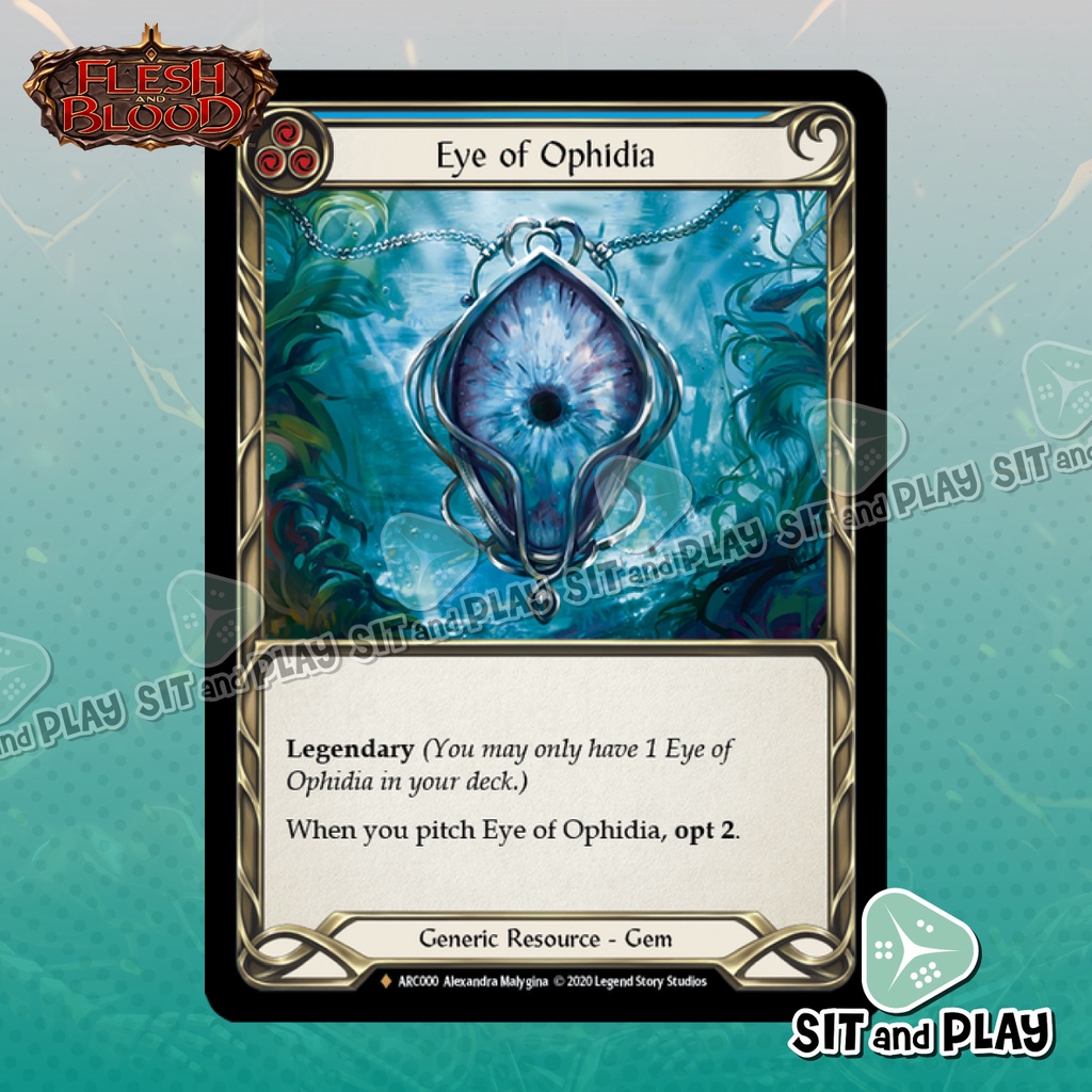 Fab Eye of Ophidia (Rainbow Foil)