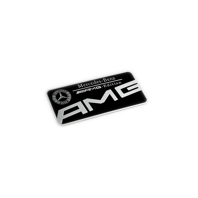 สติกเกอร์โลโก้-amg-mercedes-benz-อลูมิเนียมอัลลอย-สําหรับติดตกแต่งรถยนต์-รถบรรทุก